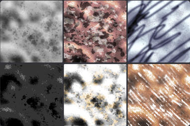 rock texture varieties.