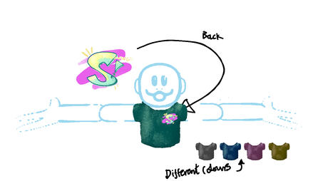 shirt mock-up.