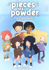 pieces of powder